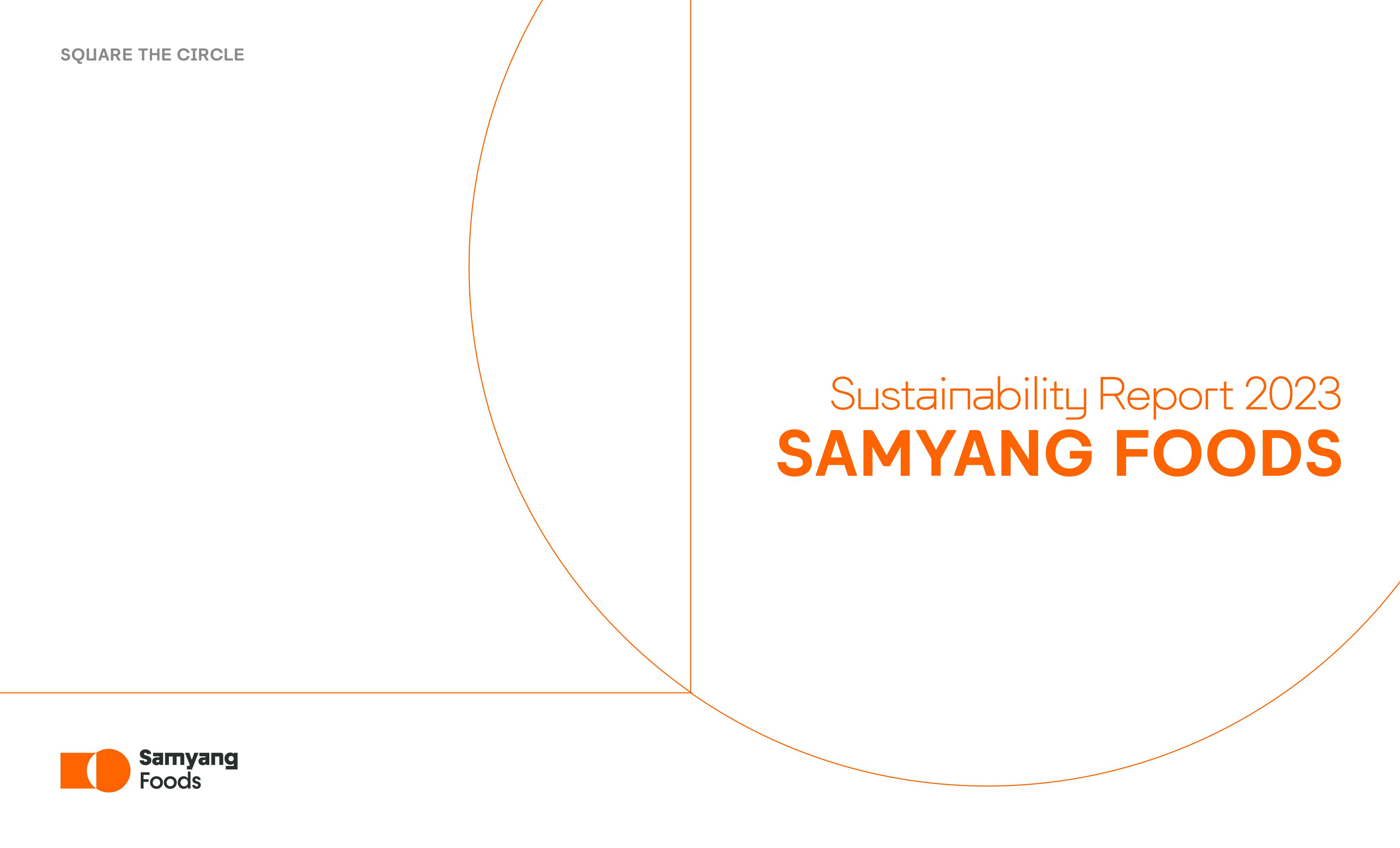 2023 SAMYANGFOODS Sustainability Report