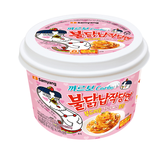 삼양식품 까르보불닭납작당면