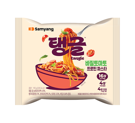 삼양식품 탱글 바질토마토 프로틴 파스타