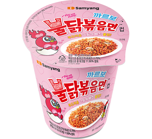 삼양식품 컵 까르보불닭볶음면