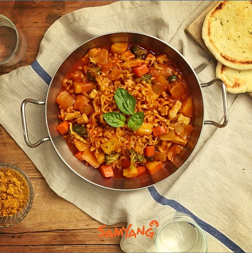 Recipe of Hot Chicken Flavor Ramen Stew type - Curry stew  thumbnail image